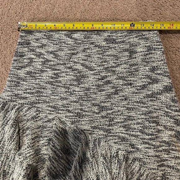 ZARA BASIC Y2k Gingham Trending Asymmetric Tiered Ruffles Skirt - Picture 8 of 8